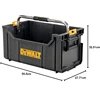 DEWALT DWST1-75654 Tough System Storage Box Tote Type Tool Box Storage Case Tool Box Easy to Carry Long Handle Stacking Storage 2