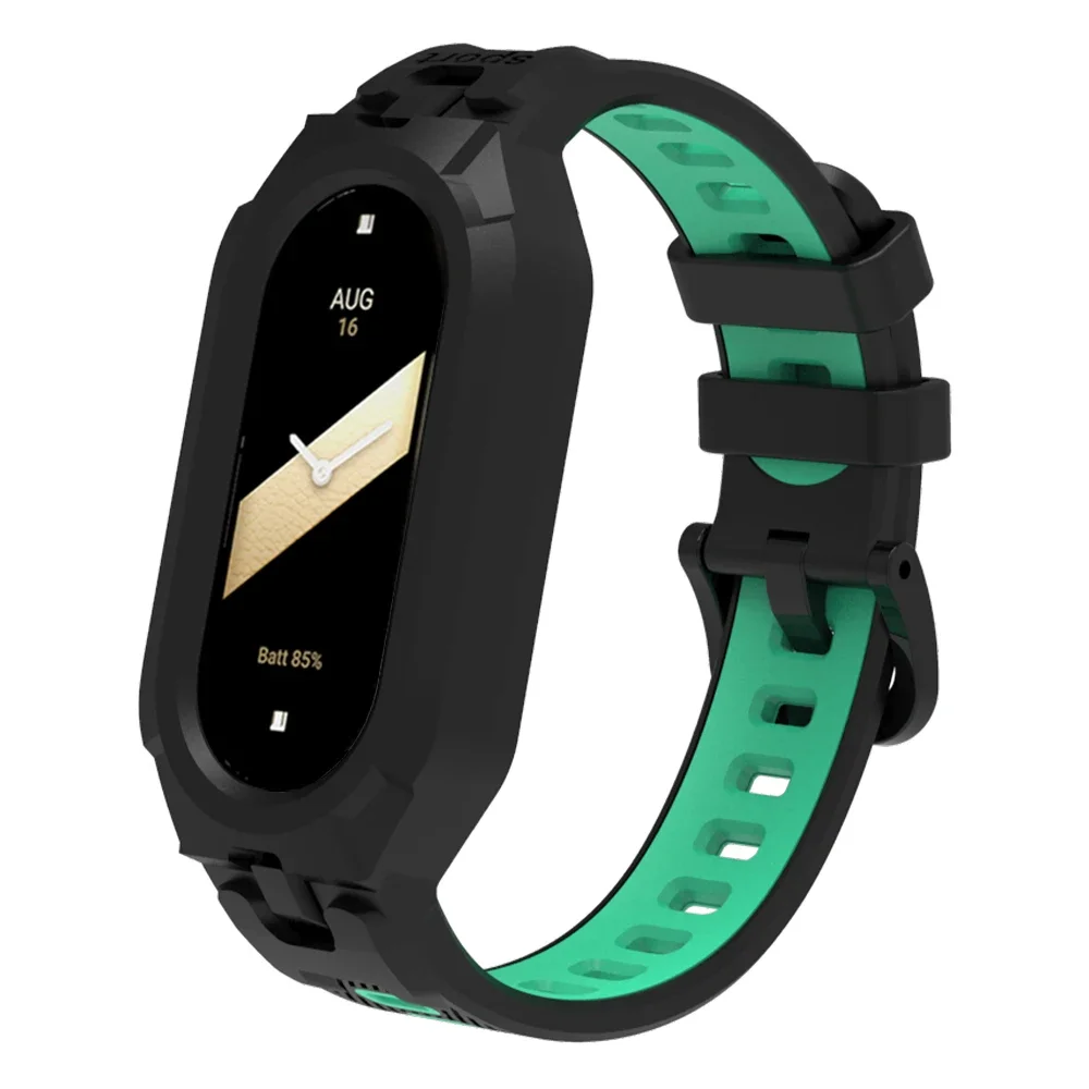 Silicone Wristband Replacement Strap for Mi Band 9 - Soft TPU Bracelet