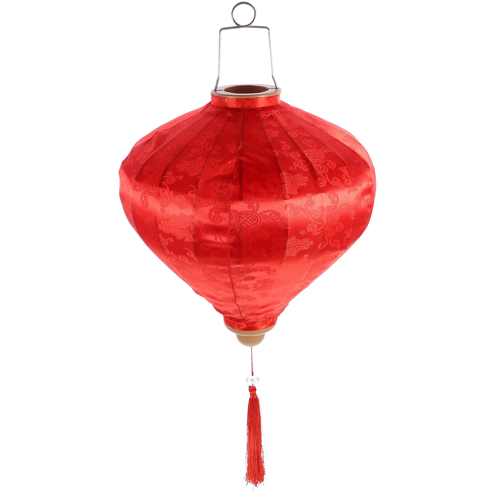 

Vietnamese Chinese Japanese Silk Hoian Oriental Tassel Oval Sushi Bar Lunar New Year Yellow