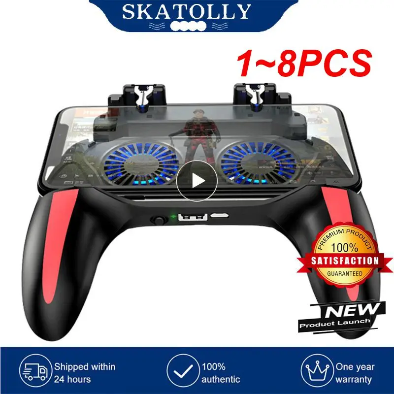 1-8PCS-Gaming-Accessories-Handheld-Grip-Game-Controller-Joystick ...