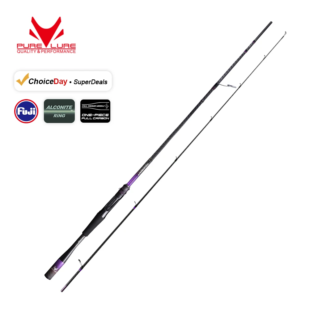 

PURELURE TORRENT All Fuji General Lure Rod High Carbon Long Casting Spinning Casting Fishing Rod Fuji Alconite Ring Reel Seat