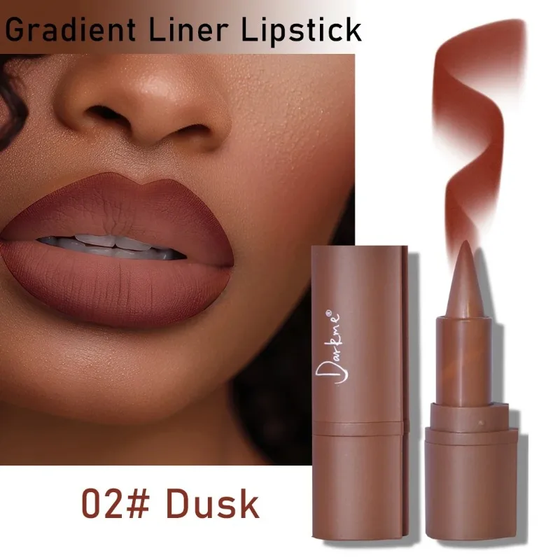 Sharp-end Gradient Lip Liner Pencil Smooth Matte Dusk Brown Red Contouring Lipstick Crayon Pigment Moisturize Lip Balm Cosmetic