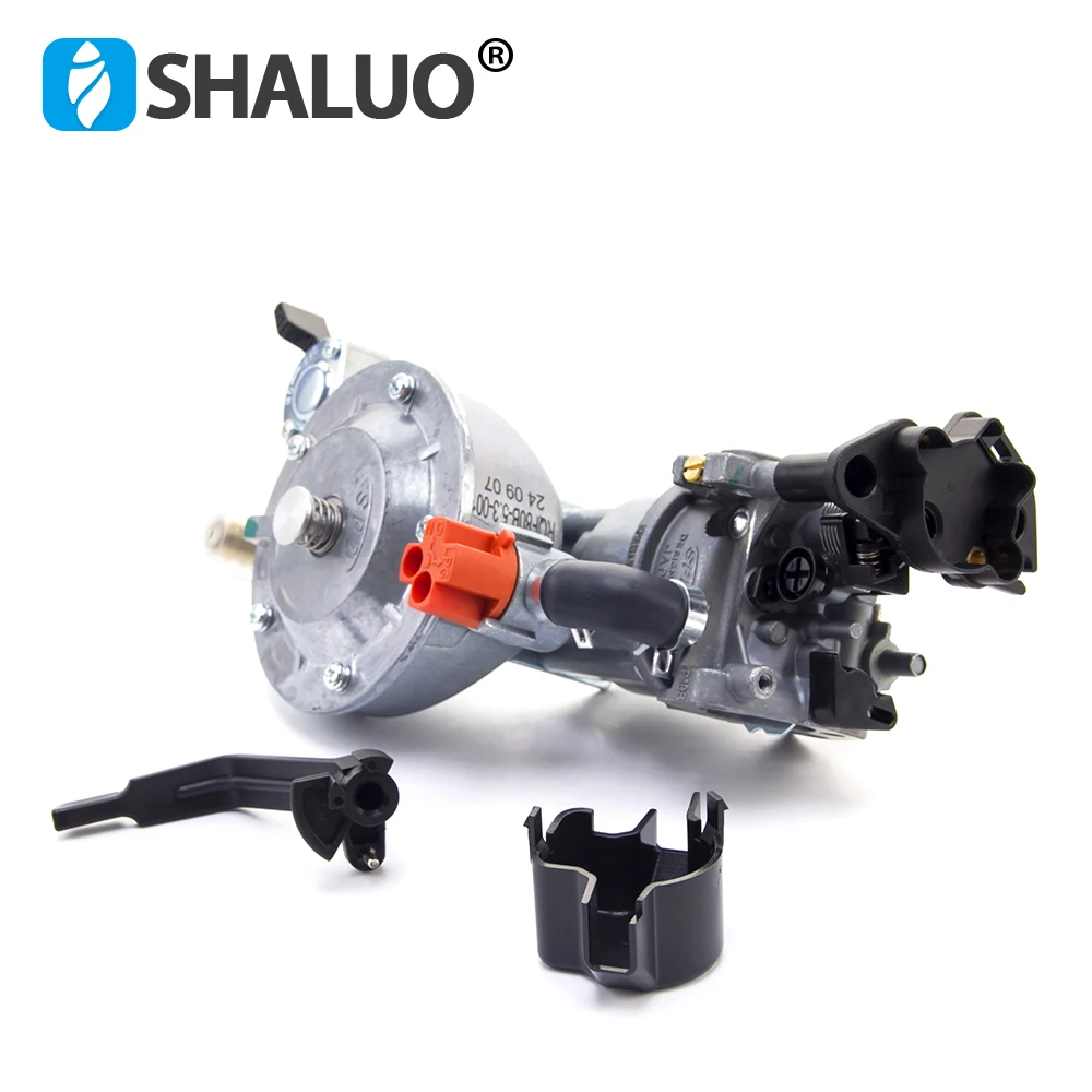 P19B Frequency Conversion LPG Carburetor Kit 3KW 6.5HP 168F 170F Gasoline Generator Dual Fuel Gas Carburetor With Gaskets gasoline generator parts