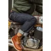DN-0006 14oz JAPAN Raw Indigo Selvage Washed Loose Fitting Pants Sanforised Denim Jean 1