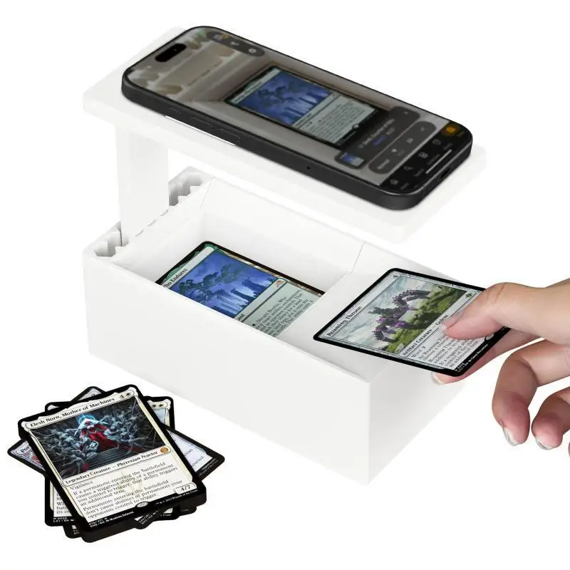 Tcg Scanner Box Card Scanner Stand for MTG TCG Trading Card Scanner Holder for Fast ...
