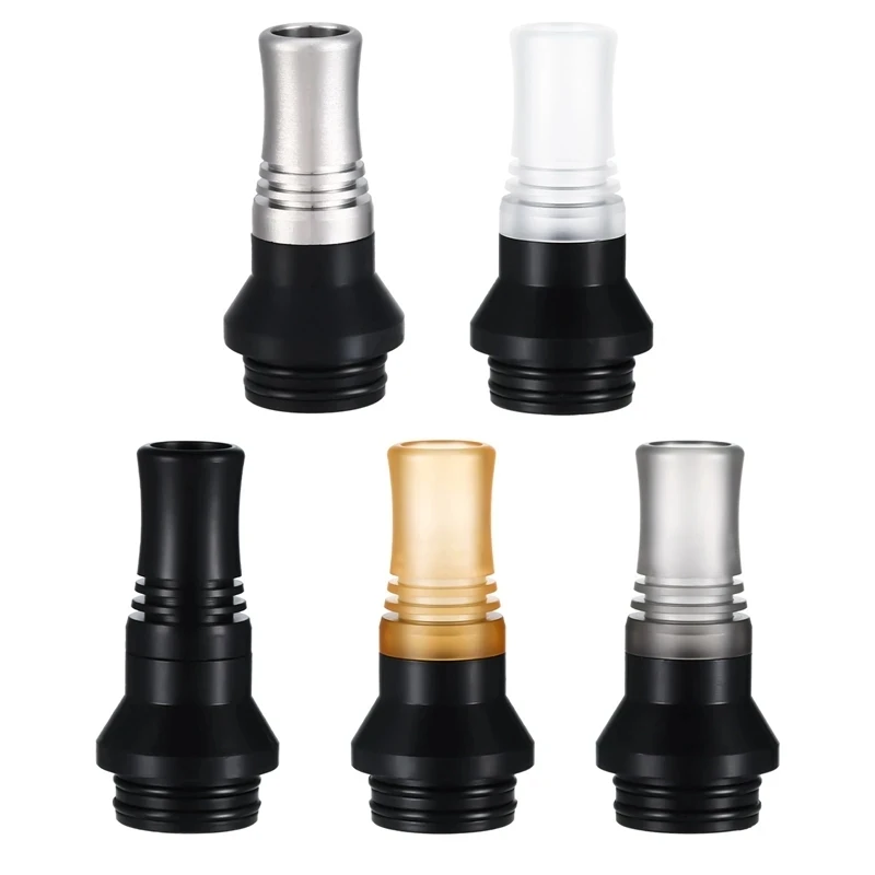 

OHJK 810 9 Holes Long Drip Tip Prevent Eliquid From Slopping Mouthpiece for RDA RTA Tank atomizer 810