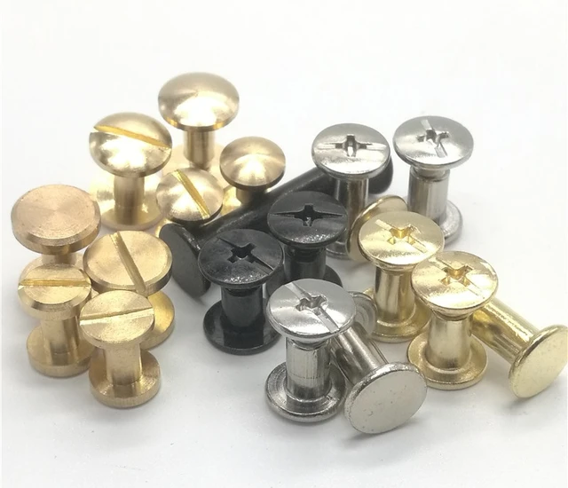 Chicago Screw 'Nickel Plated' - 4mm