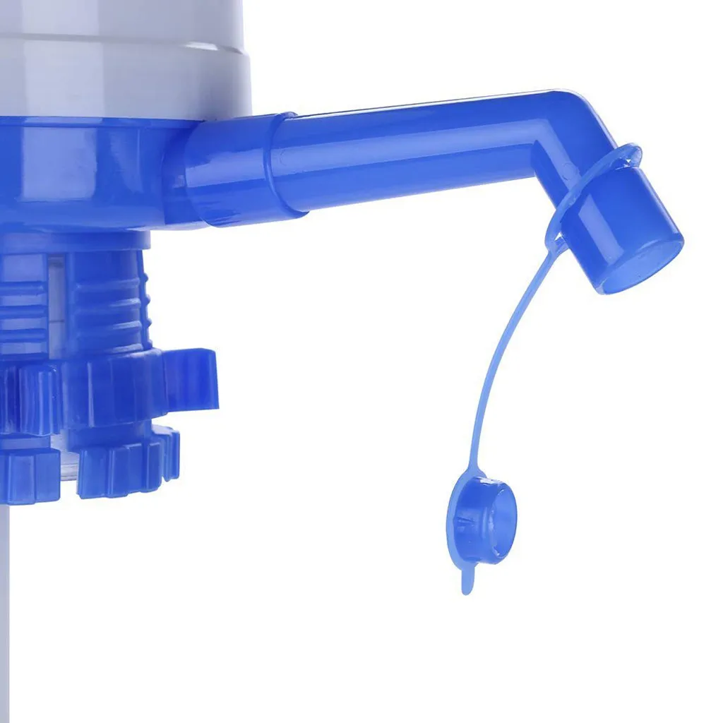 Water Bottle Pump Manual Hand Pressure Drinking Fountain Pressure Pump Water Press Extra Short Tube Food Grade