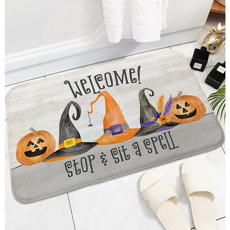 

Entrance Door Mat Welcome Carpet Living Room Rug Room Decorating Items Useful Things for Home Decorations Bathmat Funny Doormat