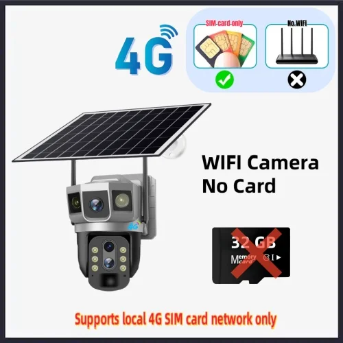 4G Cam No Card