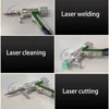 Portable Raycus Max Jpt Ipg 3 In 1 Fiber Laser Welding Cutting Cleaning Machine Laser Cleaner Welder Cutter 1000w 1500w 6