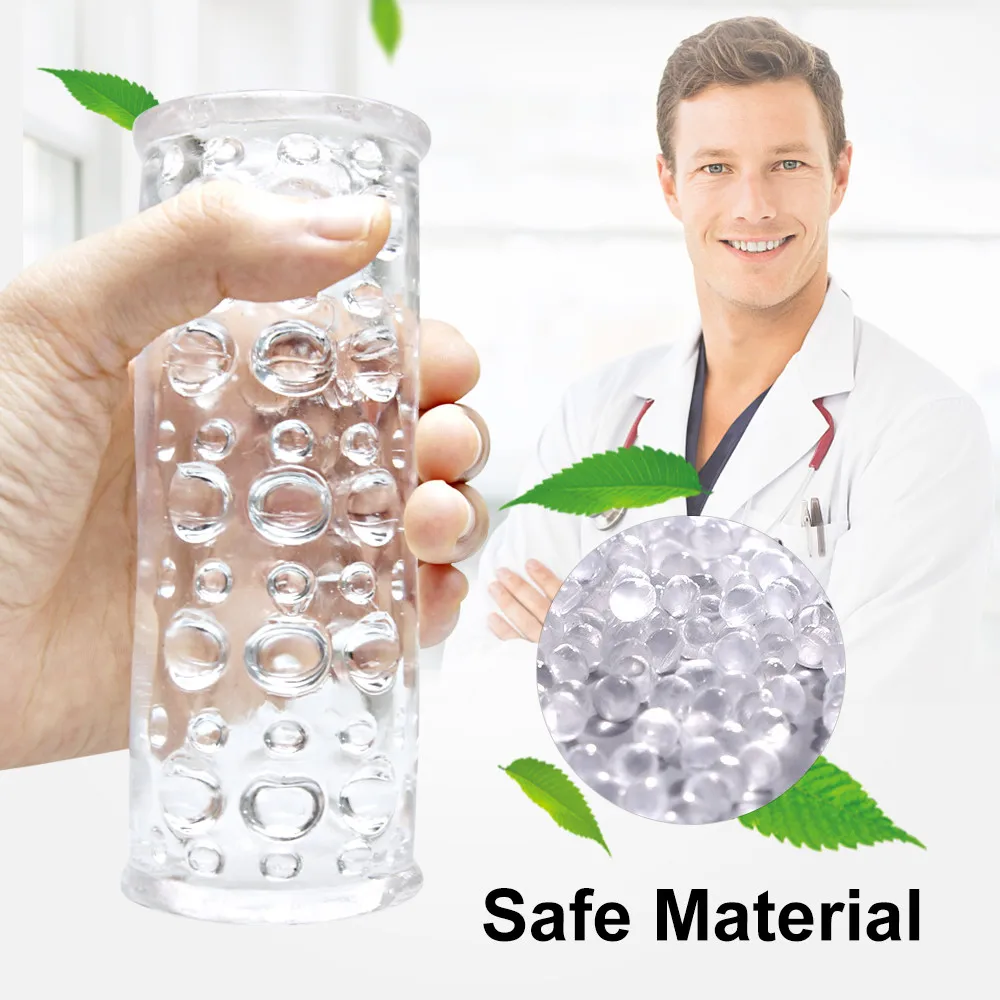 usable Male Masturbator Sex Soft Silicone Realistic for Men Masturbatings hine Erot_voghion.com