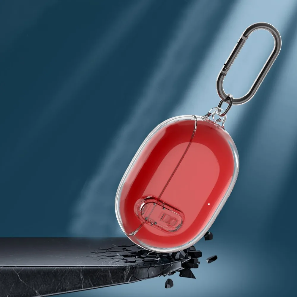 TPU Earphone Protective Case Transparent Lock Catch Earphone Soft Cover Soft Dustproof for Beats Studio Buds/Buds+