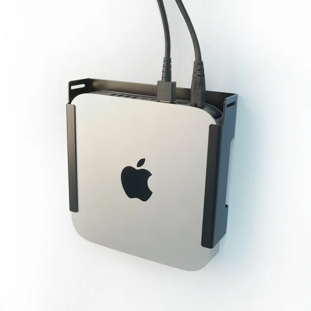 Securely mount and protect your Mac Mini with the versatile and anti-theft Anti-Theft Mount for Mac Mini by monzlteck.