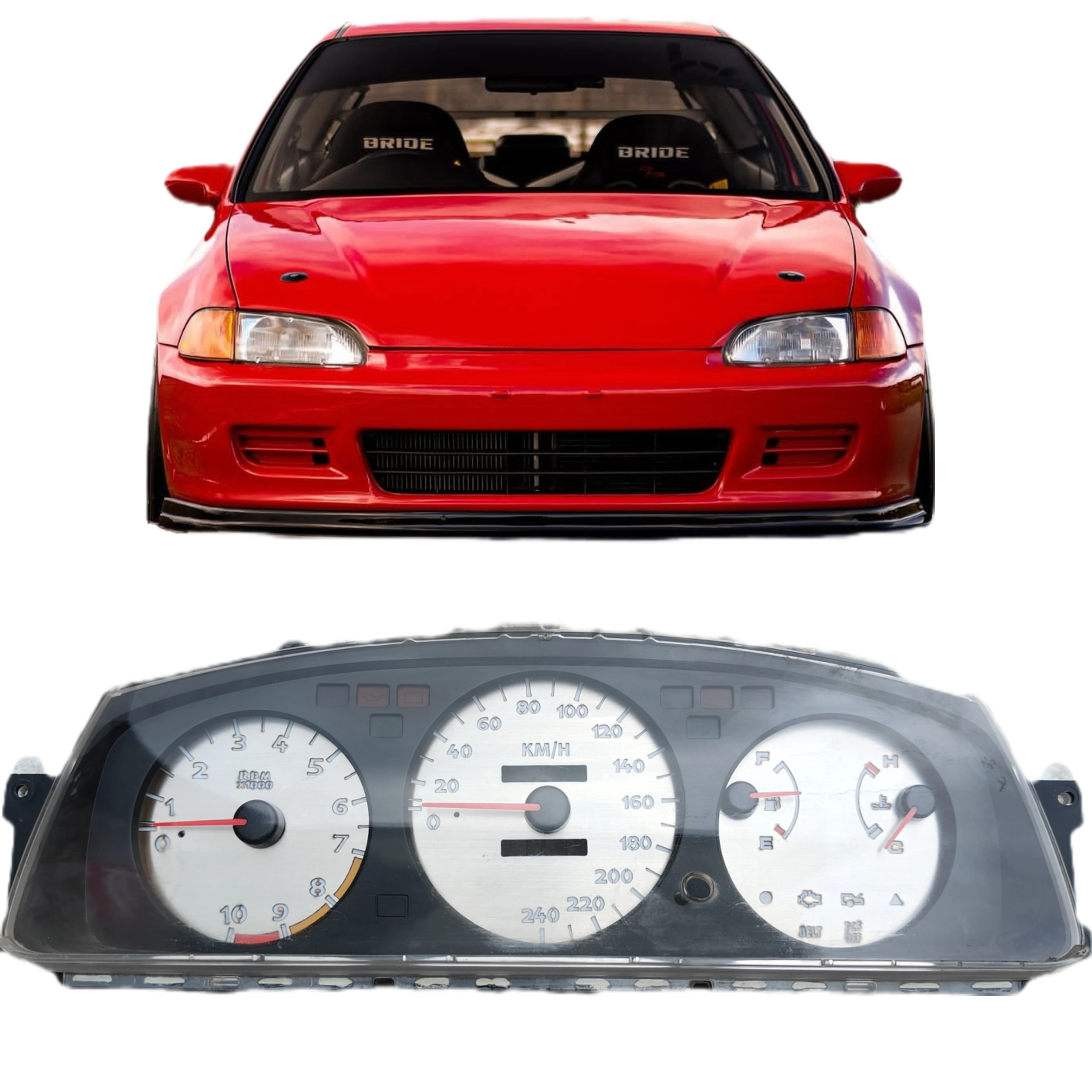 シビック EG6 スピードメーター(107) シビック EG6 スピードメーター(107)
