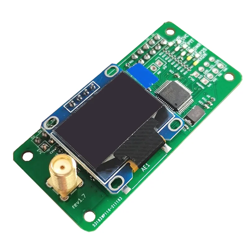 Y43A-1.7 버전 MMDVM 핫스팟 보드(안테나 지원 포함) P25 DMR YSF VHF UHF(라즈베리 파이용)