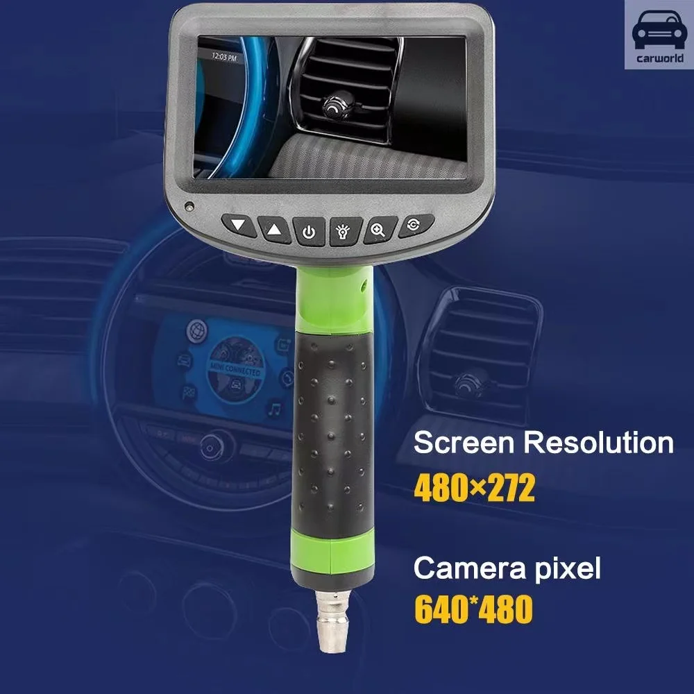 Air Conditioner Cleaning Gun for Cars - LCD Display Visual Endoscope Evaporati