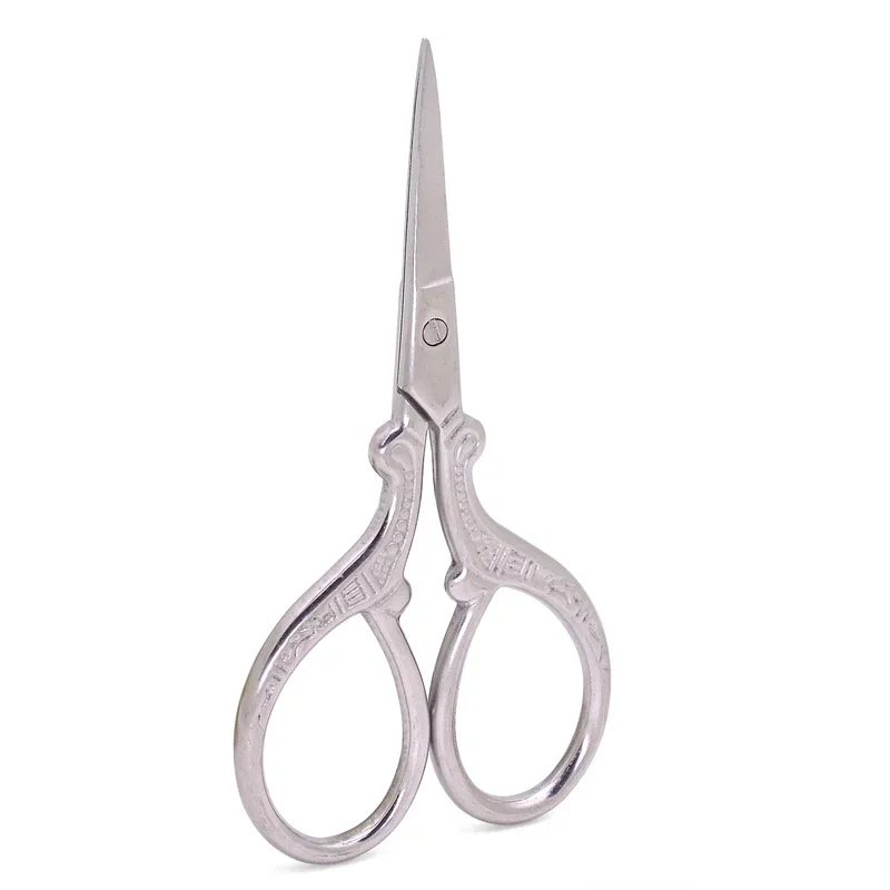 날카로운 스테인레스 스틸 인쇄 핑크, 미니 DIY 공예 가위, 원단 절단, 전문 재봉 가위, 사무용품