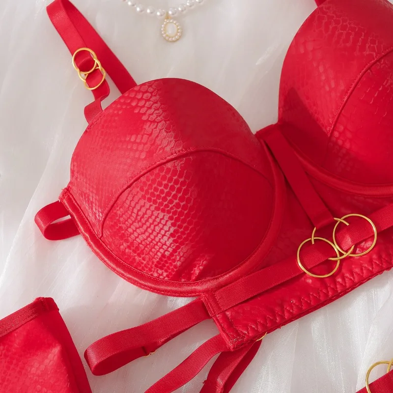 strap and garter style detail