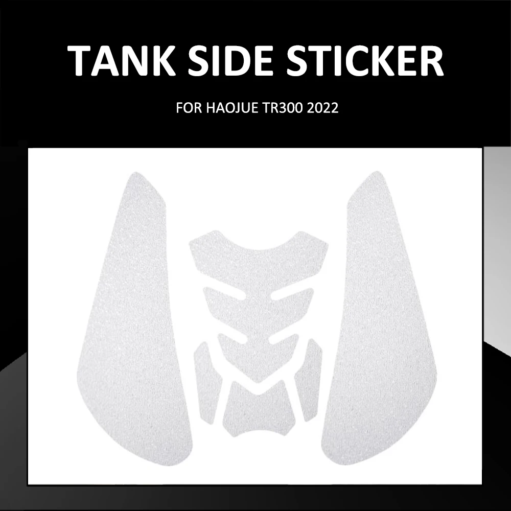 

NEW Motorcycle Anti Slip Fuel Oil Tank Pad Side Knee Grip Decal Protector Sticker Pads For Haojue TR300 TR 300 2022