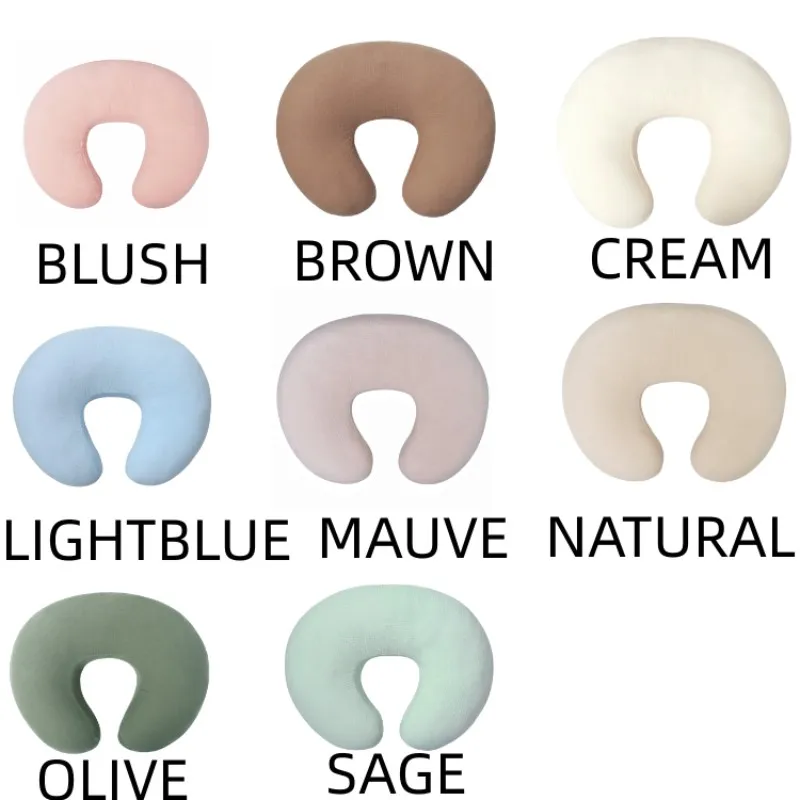 Nursing Pillow Cover Muslin Baby Pillow Cover