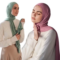 Hijab en coton modal pour femmes musulmanes, hijab pour femmes musulmanes, longue écharpe africaine, documents solides, nouvelle mode, haute qualité 5
