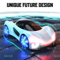 New energy 2.4GHZ remote control car Streamlight stunt car high-speed drift light spray gesture electric toy car Christmas gift 2