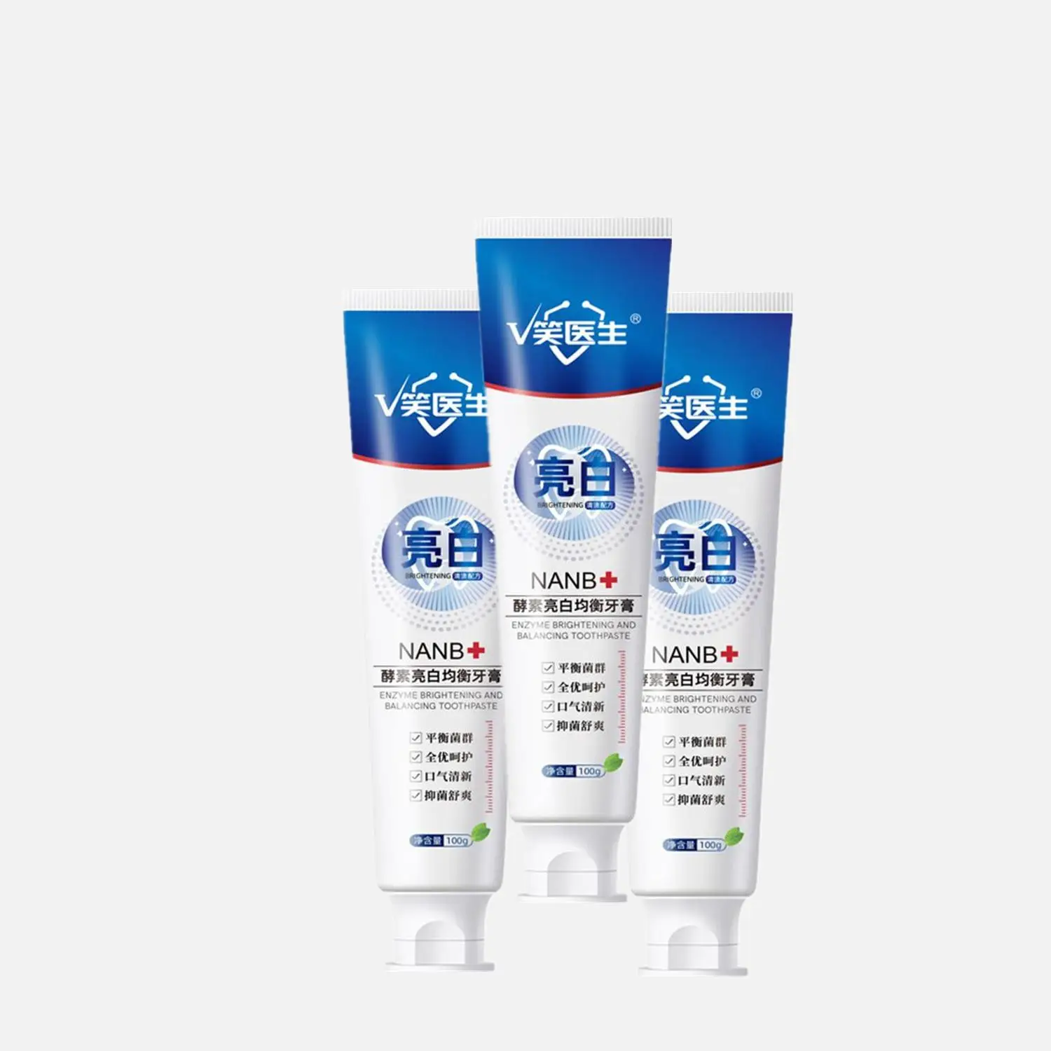 

3PCS 100g Repair Toothpaste Stop Teeth Bleeding Swelling Aching Of Gum Prevent Tooth Decay Deep Cleaning Whiten Adult Toothpaste