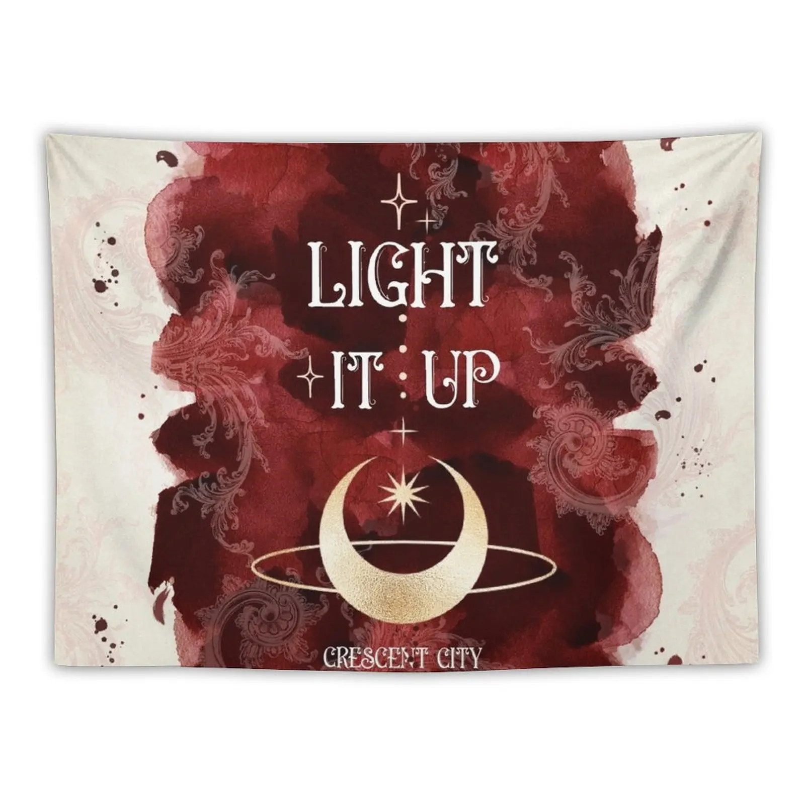 

Light it Up - Crescent City Tapestry Room Decoration Aesthetic Tapestry On The Wall Wall Decorations Wall Hangings Decoration