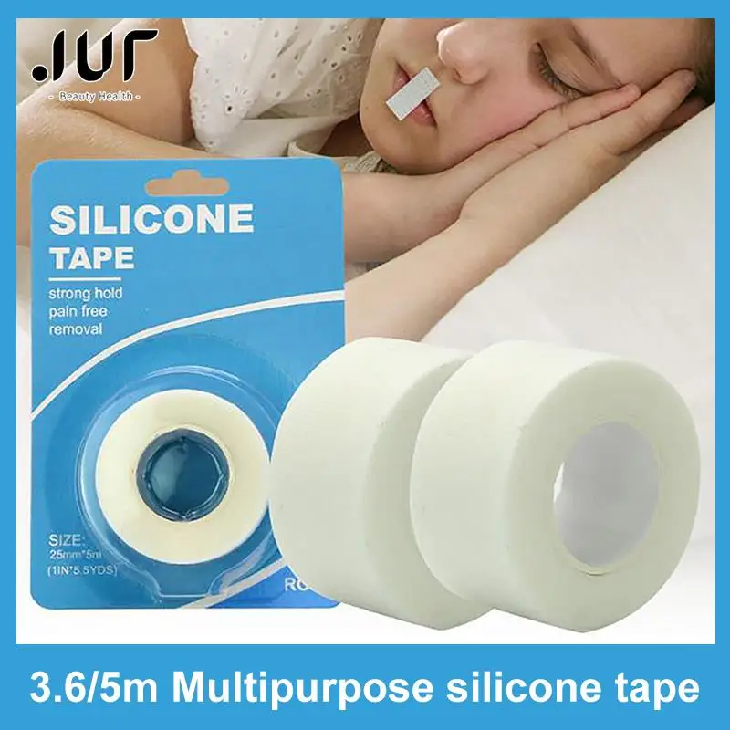 

1Roll Anti Snoring Mouth Tape Nighttime Sleeping Mouth Breathing Improvement Reduce Dry Mouth Promote Nose Breathing Health Care