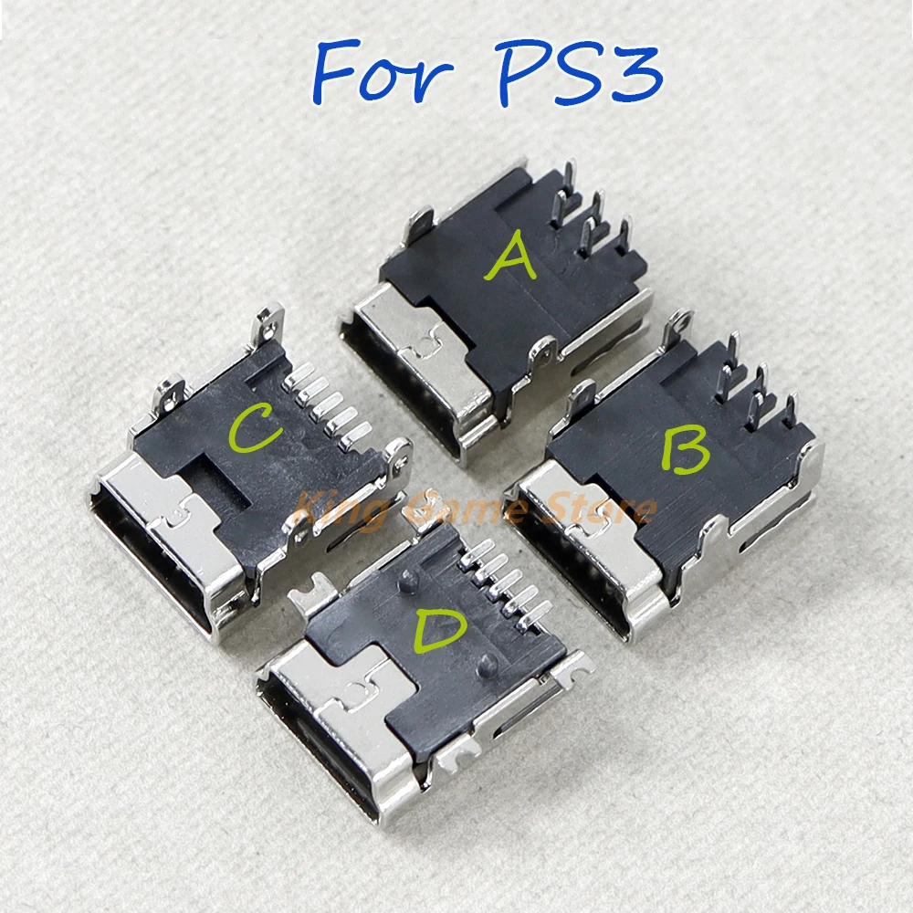 30Pcs Controller Wireless Mini Usb Caricatore Presa Caricatore Porta Per Playstation 3 Ps3 Accessorio Di Gioco