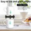 6/12Pcs Cup Holder Adjustable Stackable Coffee Mug Organizer Space Saver Kitchen Cupboard Drinkware Cup Storage Rack 4