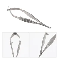 Scissors Small Stainless Steel Surgical Tweezers Beauty Tool for Hospital Tools Double Eyelid Doctor's 1