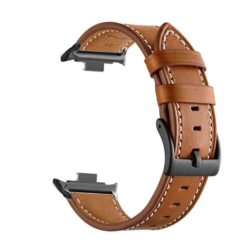 Premium Leather Loop Bracelet for Smartwatches and Fitness Bands