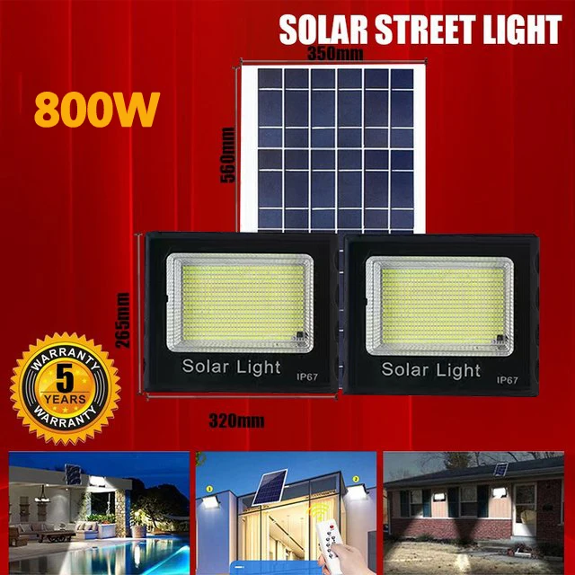 solar torch lights Solar Outdoor Flood Light Remote Control Solar LED Solar Panel IP65 Waterproof Street Light solar wall lights outdoor Solar Lamps