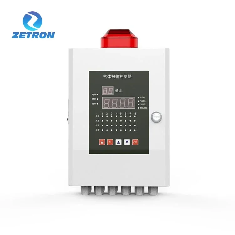 Zetron TH100 MODBUS RS 485/4-20mA 4채널 가스 컨트롤러 가스 제어 패널