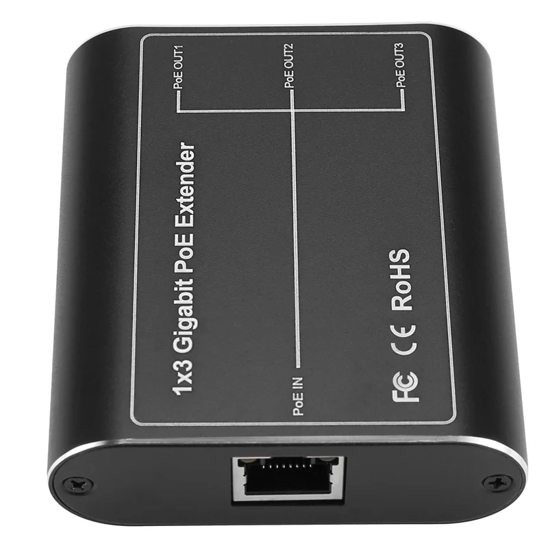 IEEE802.3Af/At 30W Network Poe Signal Gigabit Poe Extender Ethernet Repeater Security Systems Camera-N34R