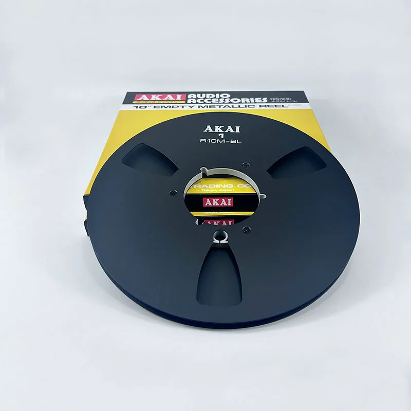 새로운 AKAI R-10M 오디오 액세서리 1O 빈 금속 릴 오프닝 기계 부품 릴 투 릴 레코더 액세서리