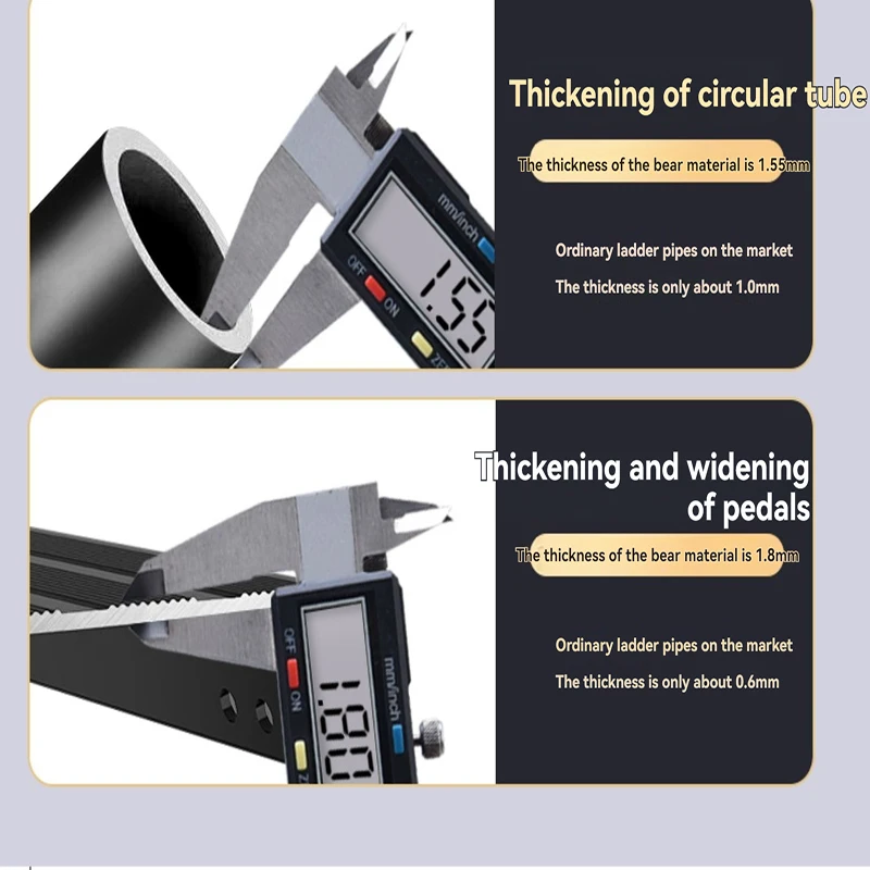 Herringbone Ladder with Foldable Engineering - Telescopic - Image 4