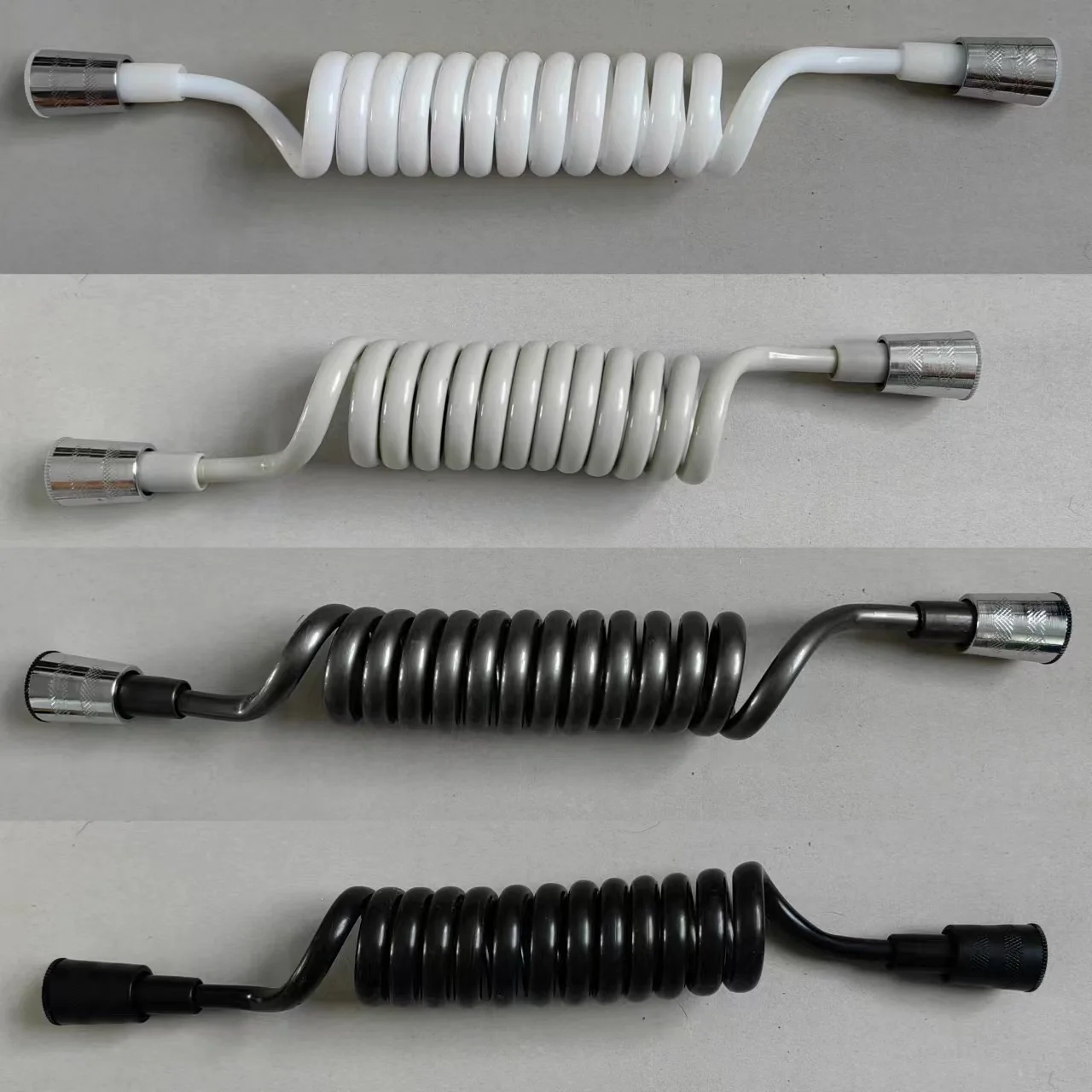 1.5m/2m Plastic Water Toilet Bidet Sprayer Flexible Spring Shower head Hose tube Telephone Line soft Hoses bathroom Accessories