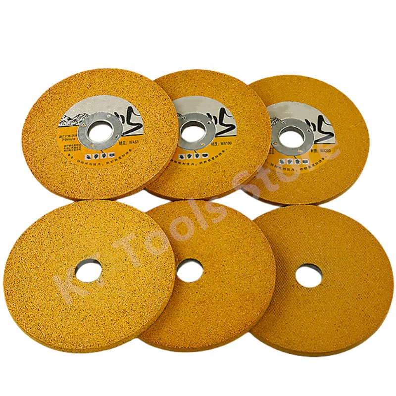 Diamond Grinding Wheel Sheet 50/100/200 Grit 100mm 4inch for Jade Metal Trimming