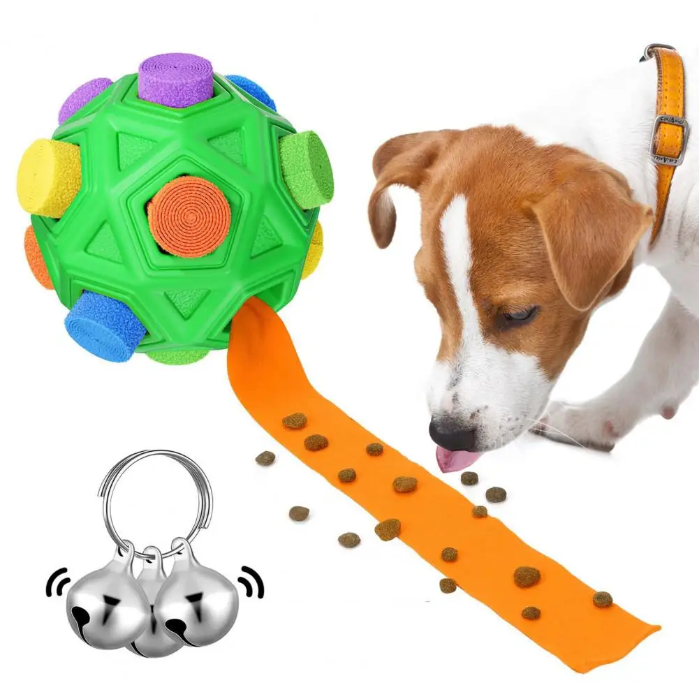 

Bite-proof Dog Toy Dog Puzzle Toy for Mental Stimulation Training Snuffle Ball Encourages Natural Foraging Skills Relieves