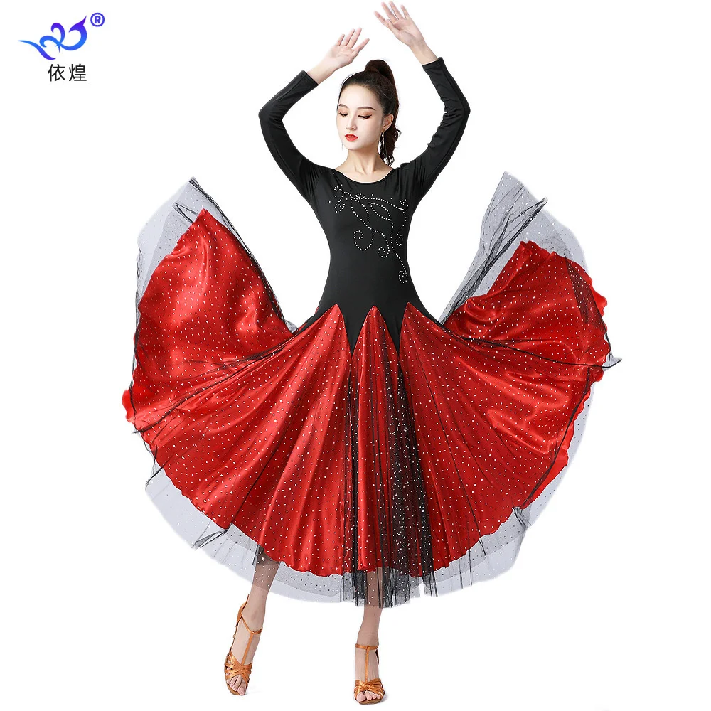 Robe De Danse De Salon & Swing Avec Strass - Compétition & Sociale - Taille Unique Femme - Neuve Sans étiquette
