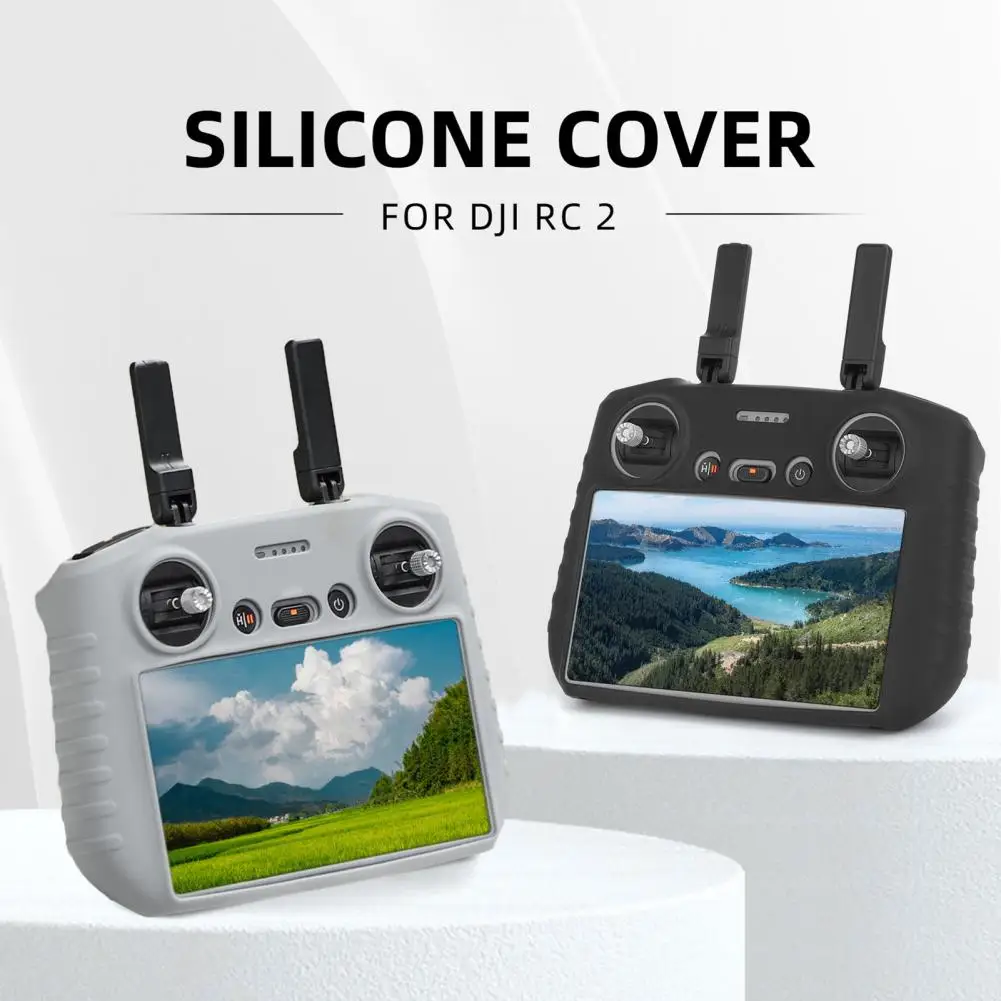 

Stylish Remote Control Cover Without Blocking View Protective Case for Remote Control Durable Silicone Protective Covers for Dji