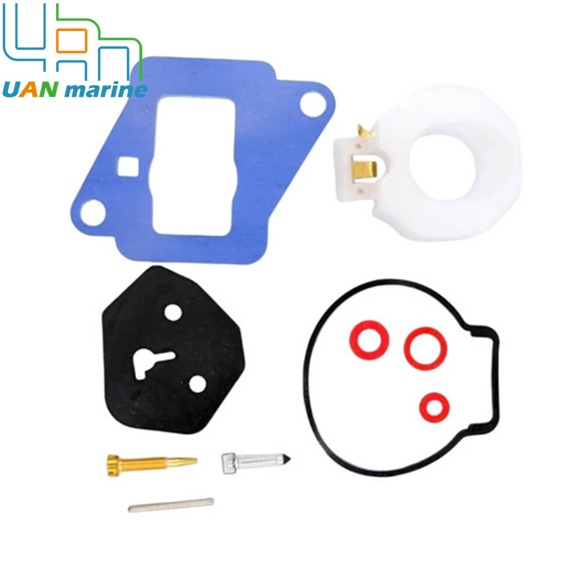 

6E7-W0093 Carburetor Repair Kit For Yamaha 2-Stroke 9.9HP 15HP 1985-1995 Outboard 6E7-W0093-01 677-W0093-04 6E7-W0093-02