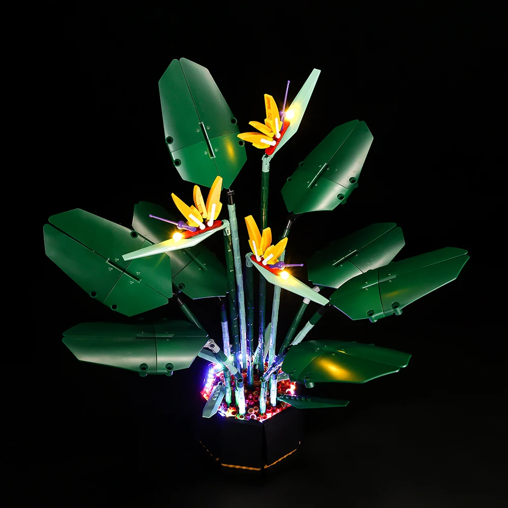 LED Licht Kit Für Creator Expert 10289 Vogel von Paradise Bouquet DIY Licht Spielzeug Set (Nicht Enthalten Bausteine) – Detail 6