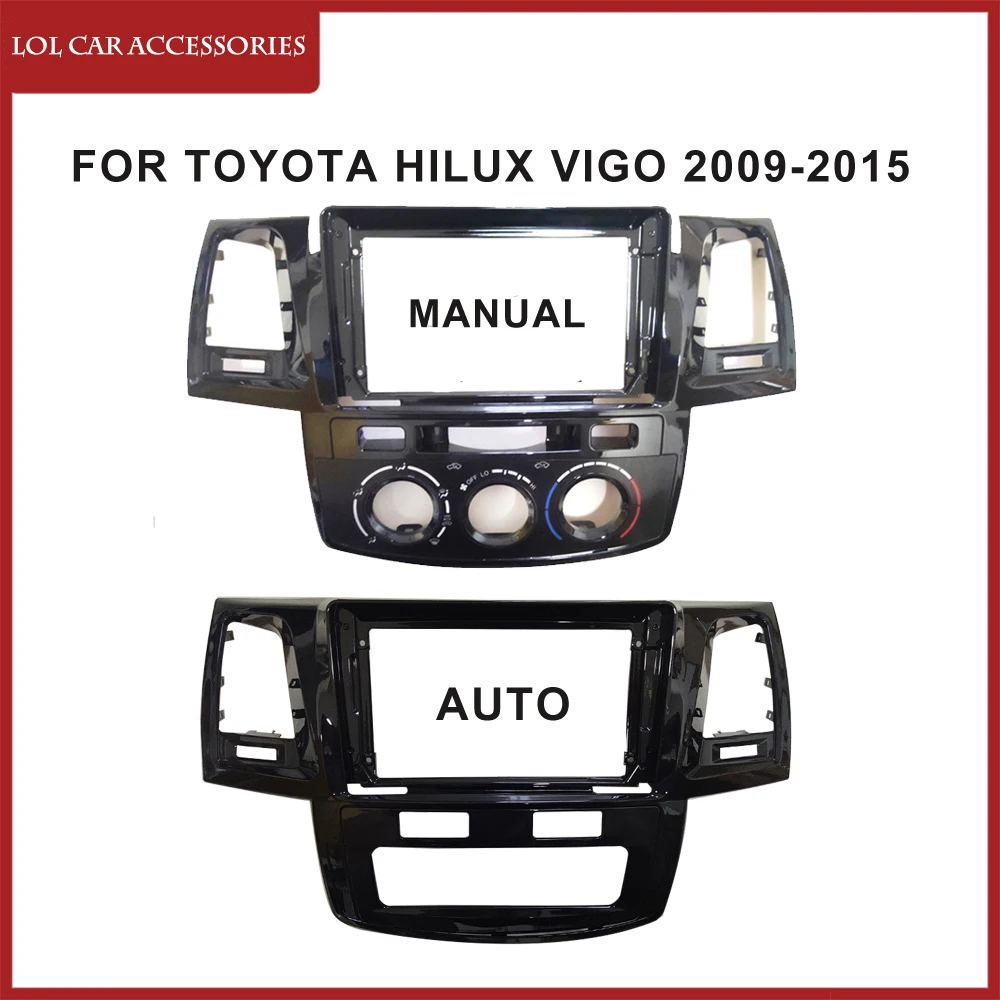 Toyota Hilux Vigo 2009-2015  9 ġ   ȵ̵ ׷ MP5 GPS ÷̾ ̽  Fascia 2 Din    Ŀ