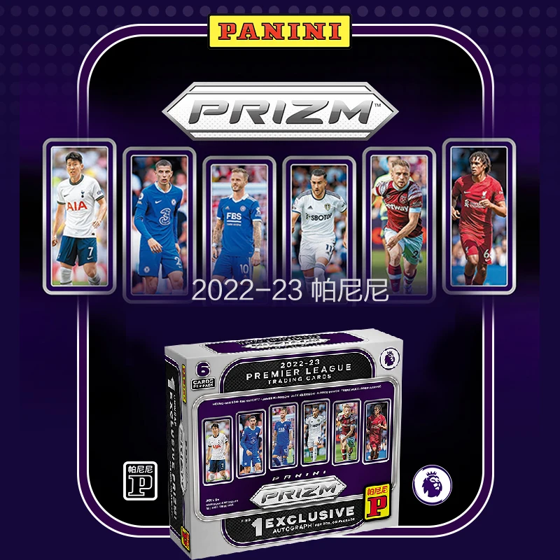 

Panini 2022-23 Years Prizm Premier League Soccer Trading Card Box(Asia)Children's Toys Collection Card Christmas Birthday Gift