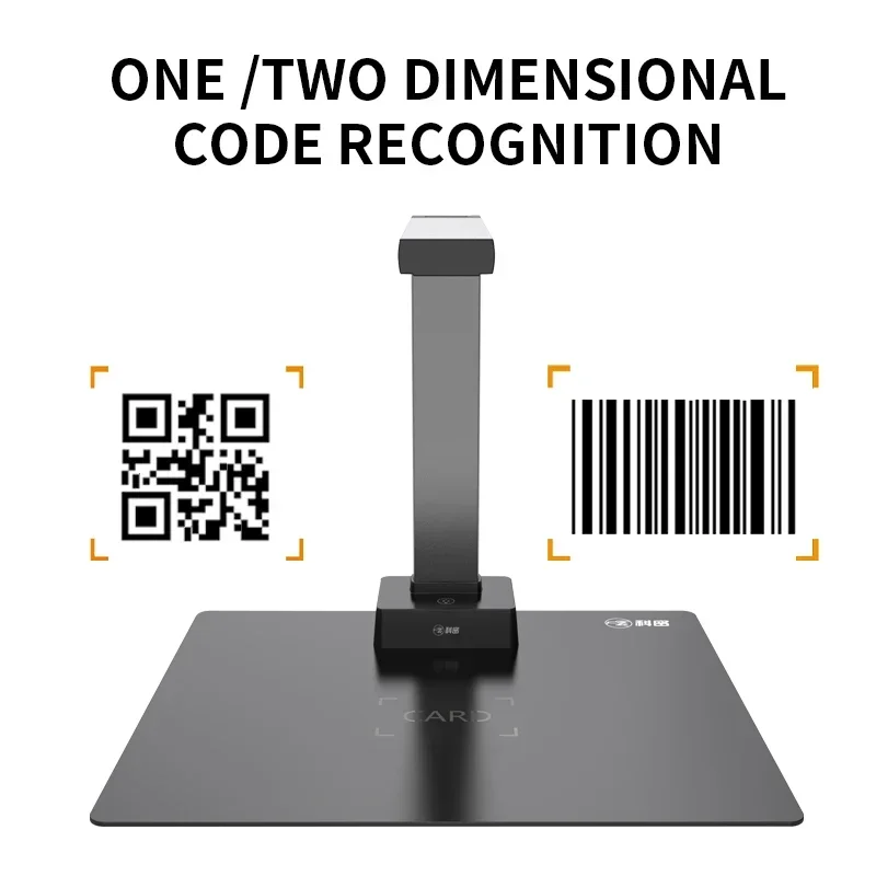 A4 Portable Document Camera 13MP Ocr Book Scanner USB Document Scanner For Family Home Office