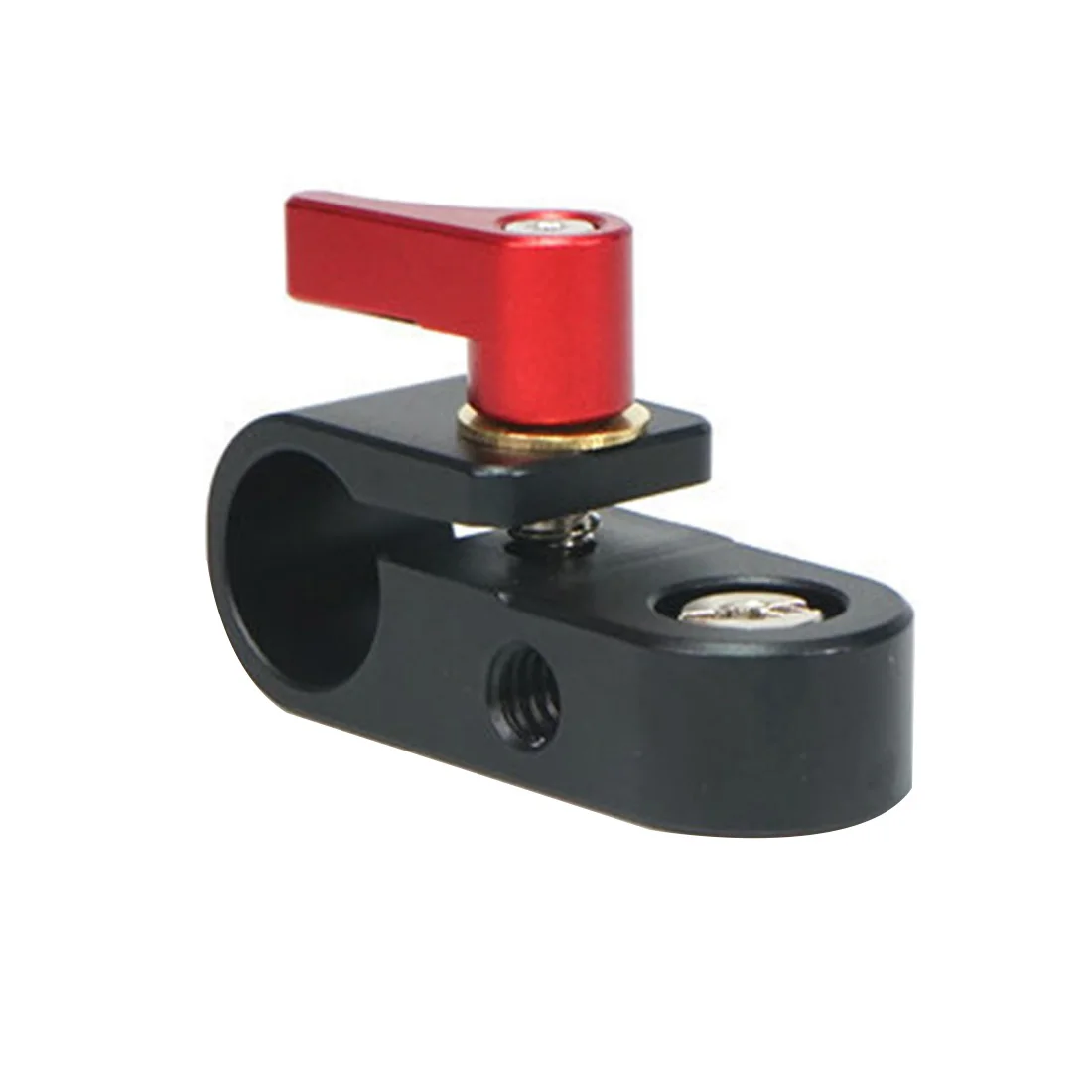 Description Picture 3 of item15mm Single Rod Clamp Adapter with 1/4" Thread Cold Shoe Mount For DSLR Camera Cage Rig Accessories 15mm Rail Connector System